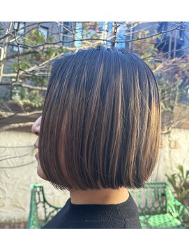 ピークアブー 表参道(PEEK-A-BOO) 春にオススメグラデーションカラーボブ