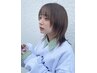 ◆【お悩み解決】カット+前髪縮毛矯正orフェイスライン縮毛矯正