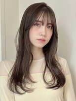 ローネス ギンザ(LONESS ginza)&nbsp;レイヤーカット/小顔カット/透明感カラー/くすみベージュ