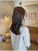 ◎韓国ヘアー顔周りレイヤーおくれ毛ミディアム前髪名古屋/名駅