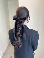 シータ(CITA)&nbsp;編み下ろしヘアアレンジ