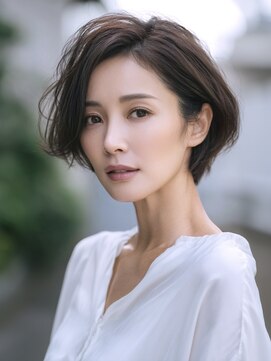 アルトリスト(Altruist Aging×HAIR&SPA) ★ダークアッシュ大人ガーリーボブ着物似合わせカット/髪質改善