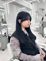 アマトウキョウ アユンチェ(AMA TOKYO×AYUNCHE) 前髪顔まわり韓国ヘアレイヤーカットサイドバンク2wayバンク韓国