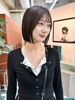 ノエ(noe)&nbsp;ホワイトグレージュ/デジタルパーマ/チェリーブラウン/栄c146