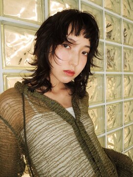 シティ(sity.) 天神　ブリーチなしダブルカラー　レイヤーカット　暖色カラー