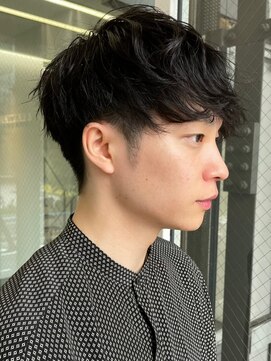 インセプション 銀座(INCEPTION) マッシュパーマスペインカールニュアンスパーマ/ダークアッシュ