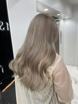 ラピス 渋谷本店(Lapis)&nbsp;ホワイトグレージュ/ブリーチカラー