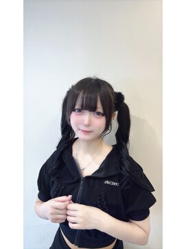 ガルボヘアー 心斎橋店(garbohair) 心斎橋×プルエクステ×ヘアアレンジ×黒髪ロング