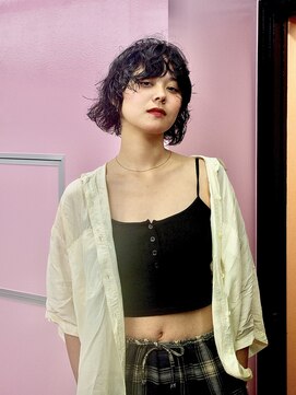 キジ(KIJI) レイヤーボブ/パーマ