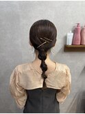 かわいいお任せヘアセット