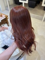 スペックホルダーミミ(Spec Holder mimi) オレンジブラウン×ブリーチカラーデザインカラー