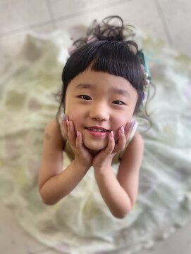 ふんわりプリンセスヘア