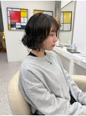 髪質改善ニュアンスパーマミディアム20代30代40代ボブショート