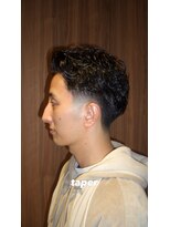 ラッドクルー バーバー ショップ(RADCREW BARBER SHOP)&nbsp;テーパーフェードメンズパーマ