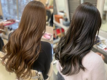 アキュレ(Aqure)の写真/【Aqure】「inoa」取扱い店舗!髪を傷つけないオイルカラーがあなたを“新しいカラーの世界”へ☆