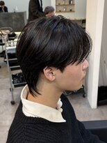 ヒュイル バイ ニアウ(Hwyl by Niau)&nbsp;MEN’S HAIR/センターパート/ニュアンスパーマ/伊勢崎