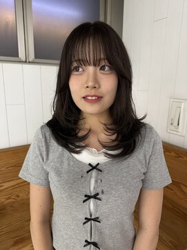 ヘア フラッグ 西葛西店(hair flag) 透明感ミディアムレイヤー