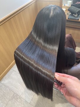 サロンジオ 本厚木(salon the O's) 大人ガーリー/ダークアッシュ/似合わせカット