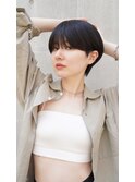 20代/30代/ニュアンスカラー/小顔/前髪カット/ショート/表参道