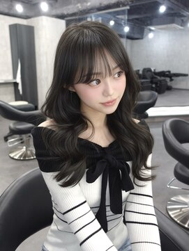 ラベル 渋谷(LAVEL) ワンホンレイヤー×オリーブグレージュ