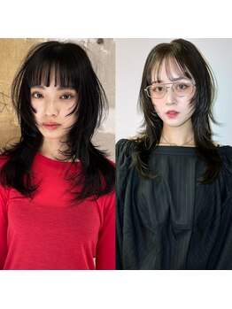 ゾーイダイミョウ(ZOEY daimyo)の写真/カット技術で骨格・髪質に合わせたレイヤーデザイン。ふわっと軽やかに、小顔魅せも◎