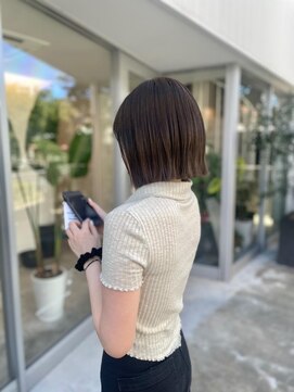 クリック(Click) ミディアムヘア/暗めカラー/グランマッシュ/北九州/小倉