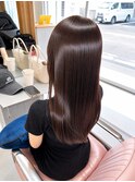 思わず触れたくなる♪地毛風ショコラブラウン×美髪髪質改善