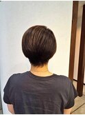 シルエットが奇麗な愛されショートスタイル♪