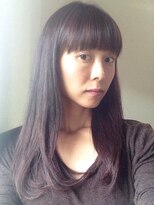 シャンティヘアリゾート(SHANTI HAIR RESORT)&nbsp;大人ストレートロングにあう深みのあるカラー