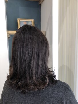 エイトタマプラ たまプラーザ店(EIGHT tamapla) 【EIGHTたまプラ】デザインカラー_切りっぱなしボブ