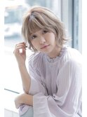 【FORTE 銀座】ゆるふわフェミニン☆ショートボブ