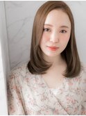 ＊LOREN＊大人かわいいアッシュブラウン美髪さら艶ストレート