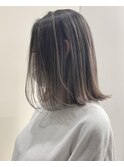 シルバーグレージュ♪【2025 Courbe ヘアカラー】
