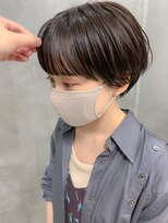 テトヘアー(teto hair) マッシュショート、グレージュ、アッシュブラウン、ワイドバング