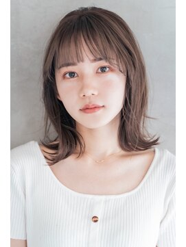 リベルテ(LIBERTE) Liberte銀座 大人可愛い外ハネ×ミルクティーブラウン