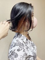 ソルト(Salt)&nbsp;外ハネボブ×イヤリングカラー