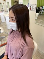 アグリエイブル(hair Agreeable) 暗髪艶カラー