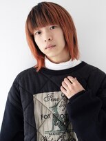 サル 代官山(SAL)&nbsp;【SAL】コントラストルーツ◎シアーオレンジ×ブラックボブ