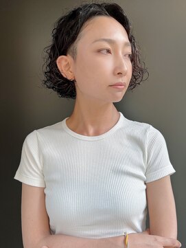 ラウンジ モリオ イケブクロ(Lounge MORIO Ikebukuro) 【morio池袋】かっこいい色気パーマショートボブ♪