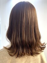 インビテーション(invitation) セミロング・こっくりハニーベージュ