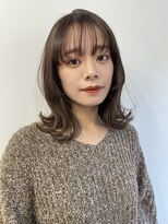 エフォートレス外ハネボブココアベージュアッシュグレージュ