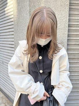ロチカバイドールヘアー 心斎橋(Rotika by Doll hair) beige color ◎