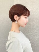 ロンド レグリーズ 立川(Lond leglise)&nbsp;ショート×顔周り×前髪×シルキーベージュ×グレージュカラー