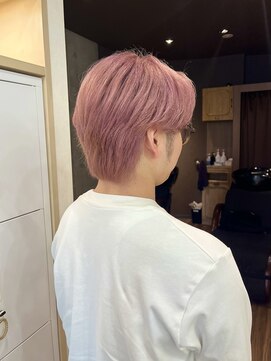 アジールヘア 赤羽駅南口店(agir hair) ピンクベージュケアブリーチイルミナカラー暖色カラー高発色