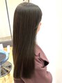 ユニック ウメダ(unique UMEDA) 重く見えない暗髪透明感カラー!