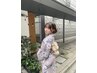 持込浴衣着付け＋ヘアセット　4800円(ベーシックヘアセット)