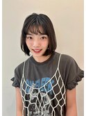 ＃ニュアンスボブ　＃毛先ワンカール