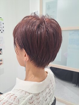 ハコ(HACO)の写真/大人女性の悩みに合わせたカラーをご提案☆髪に優しい薬剤で、傷めずキレイに染まる◎艶のある美しい髪色へ