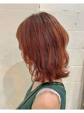 テーラヘアー 牛久店(TELA HAIR) オレンジブラウン【TELAHAIR牛久】
