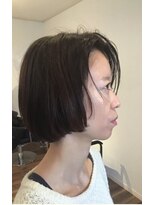 カミリー(Kamily)&nbsp;【光の森／合志市】大人ボブ　顔周りに垂れるほつれ感がキュート